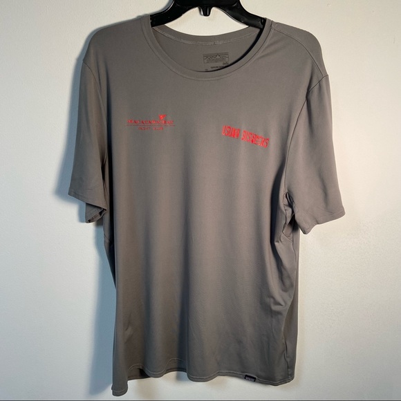 Patagonia Men’s T-Shirt Short Sleeve Gray XL - Picture 3 of 10